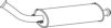 RENAU 7700795004 Middle Silencer